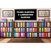 Filing - Sleeves, Laminating